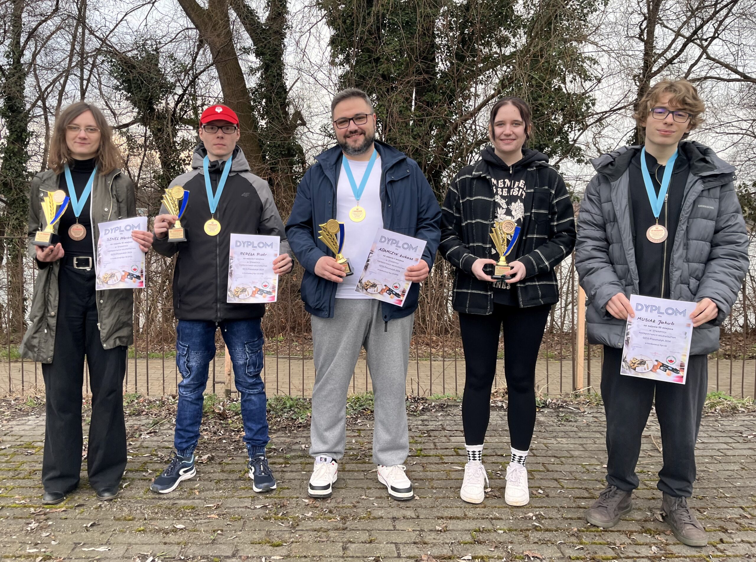 Pięć medali na Mistrzostwach Województwa Opolskiego w Strzelaniu Pneumatycznym