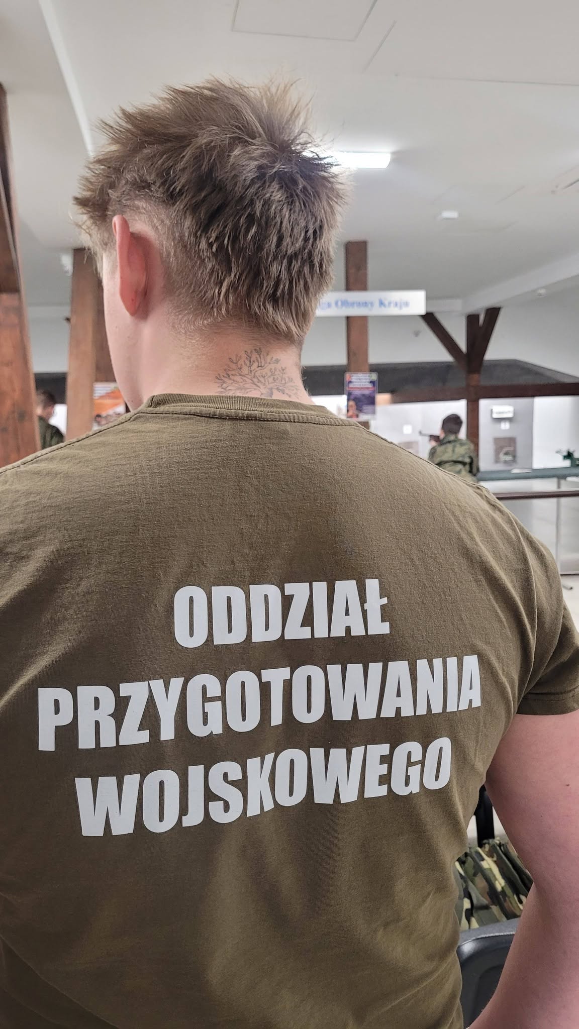 Trening Oddziału Przygotowania Wojskowego